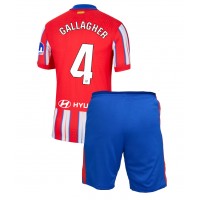 Maglia Calcio Atletico Madrid Conor Gallagher #4 Prima Divisa Bambino 2024-25 Manica Corta (+ pantaloncini)